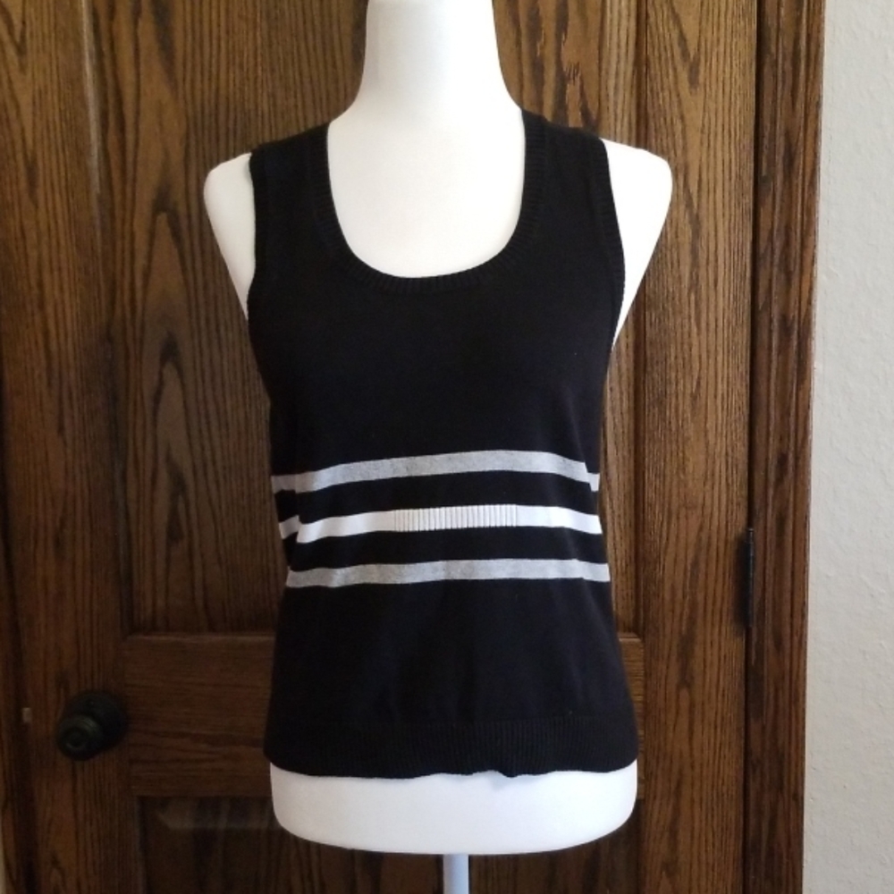 Tommy Hilfiger Black Stripe Tank Top
